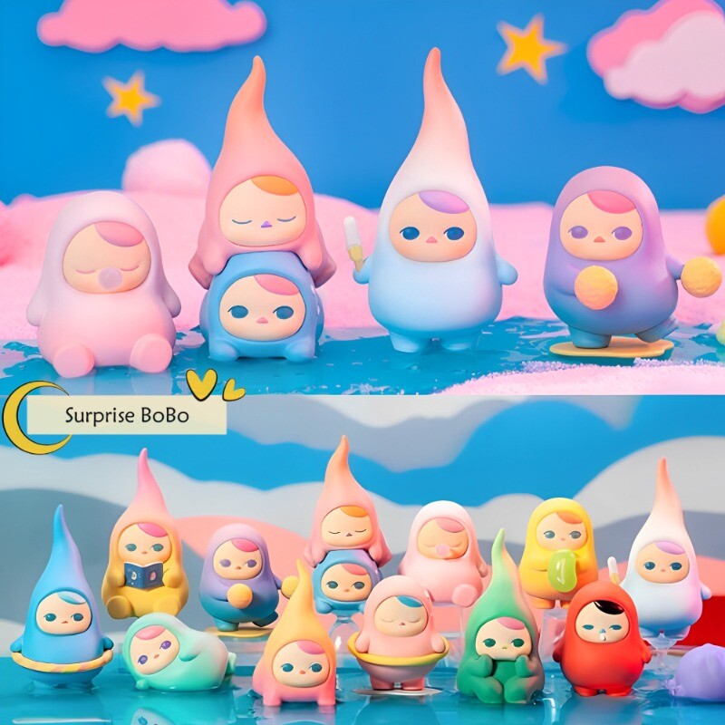 POP MART Pucky Relax Beanie Series Bean Fairy Blind Box Confirmed Figure Hot Toy