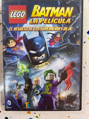 BATMAN LA PELICULA LEGO DVD EL REGRESO DE LOS SUPERHEROES DE DC LEGOPELICULA