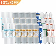 6-Stage 36/50/75/100/150 GPD RO pH Alkaline Reverse Osmosis System Water Filter