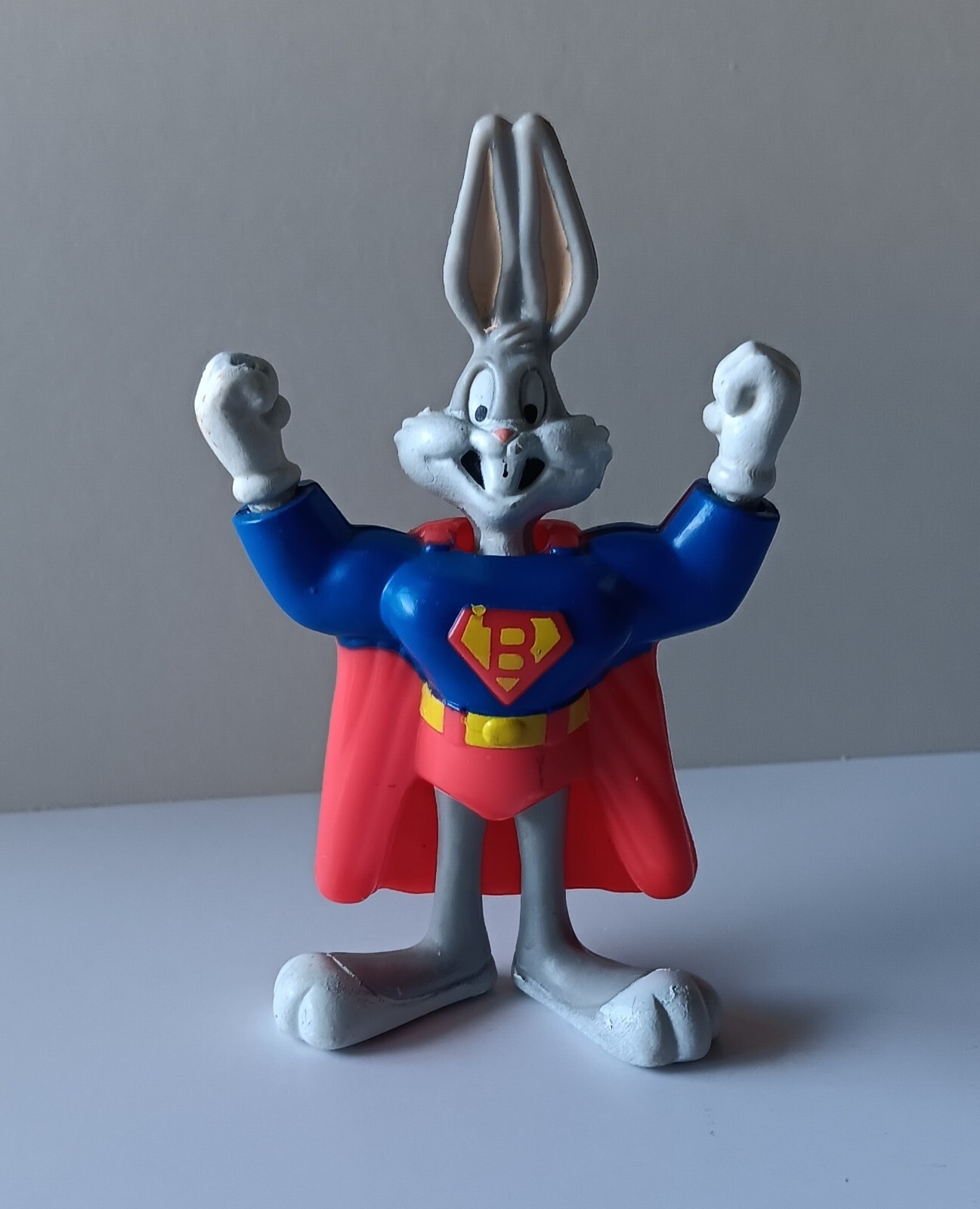 1991 McDonald's Happy Meal Looney Tunes Bugs Bunny & Superman 3.5