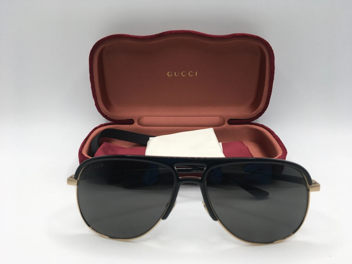 Gucci 60mm top aviator sunglasses