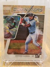 Lourdes Gurriel 2021 Panini Donruss Dominators Gold 665/999 Toronto Blue Jays