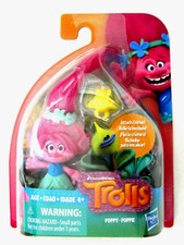 Trolls Dreamworks Hasbro Poppy 4" Figure with Critter New in Package