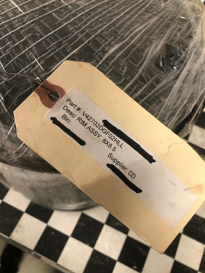 Llanta trasera negra Can-Am DS90 X 2010-2020 OEM 8x8,5 Foto 3 de 4