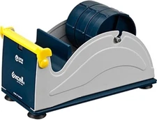 Excell Heavy Duty Steel Desk Tape Dispenser (3" Wide) Suction Cup Base