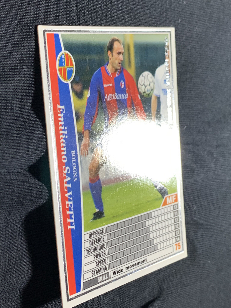Emiliano Salvetti WCCF PANINI soccer card made in Japan sports