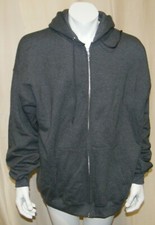  3 HANES ULTIMATE COTTON PRINTPRO FULL ZIP HOODIE F283 HOODED SWEATSHIRT XL