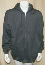 (3) HANES ULTIMATE COTTON PRINTPRO FULL ZIP HOODIE F283 HOODED SWEATSHIRT XL