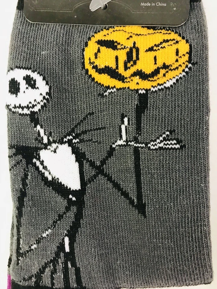 Nightmare Before Christmas Disney 2 Pair Of Socks 25 Year Anniversary Size 4-10 - Image 4 of 4