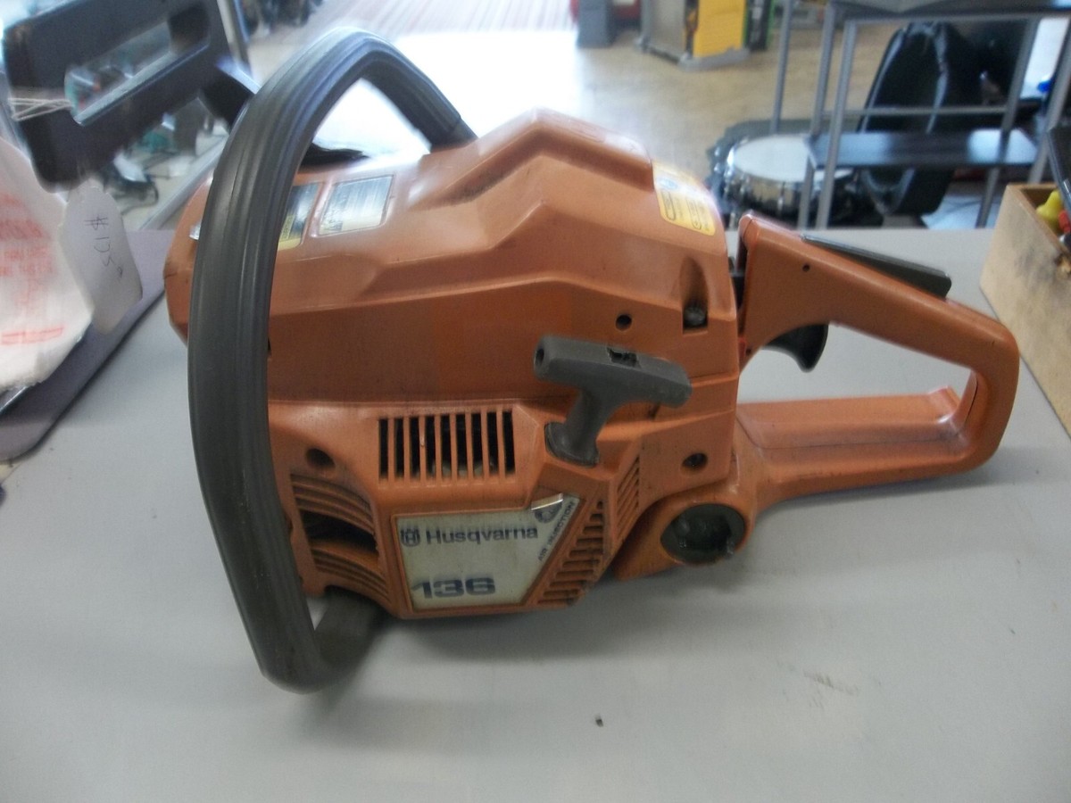 husqvarna 136 chainsaw for parts or repair | eBay
