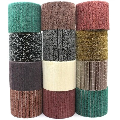 MARKENLOS Satinierwalzen Schleifwalze Schleifrolle Schleifrad Satiniermaschine Spanndorn