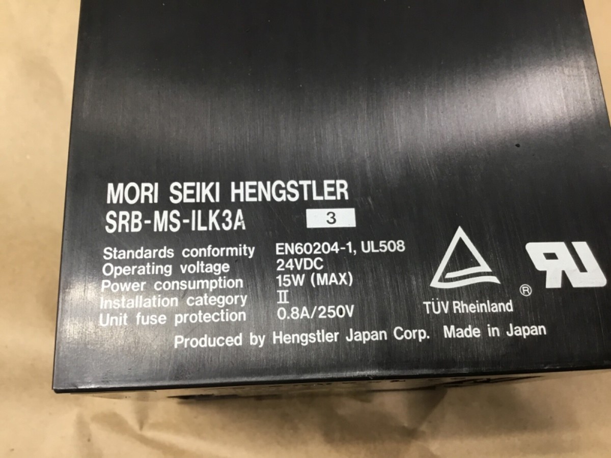 MORI SEIKI INTERLOCK MODULE SRB-MS-ILK3A #15C8PR4 | eBay