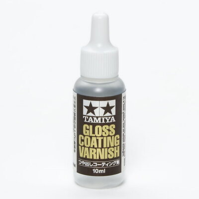 Tamiya Painting & Finishing 87151 Gloss Coating Varnish (10ml) For Model Kit