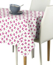Pink Spring Flowers Signature Tablecloth Assorted Sizes