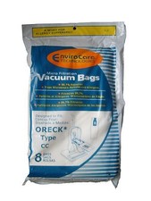 8 Oreck TYPE CC xl Micro Filtration vacuum bags 1 Belt, Fits All XL7, XL21,...