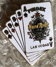Hard Rock Hotel LAS VEGAS PINdex 1999 EARLY BIRD 9's & Ace PIN - HRC #4733 $100+