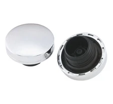 Bikers Choice High Top Screw In Gas Cap, Non Vented Big Twin Fat Boy Left Tank