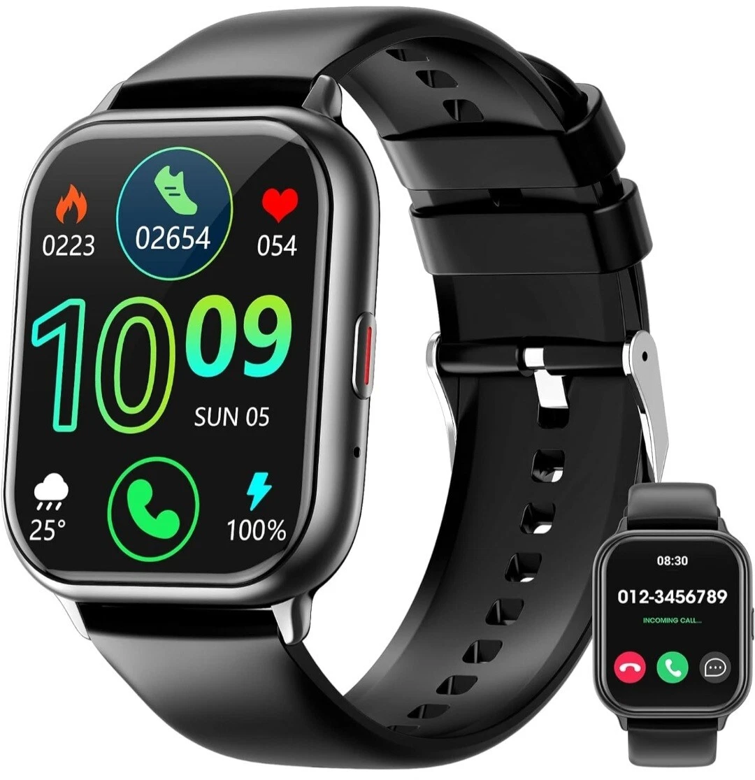 New In Box Smart Watch (Answer/Make Call) Bluetooth Fitness Tracker Heart Rate