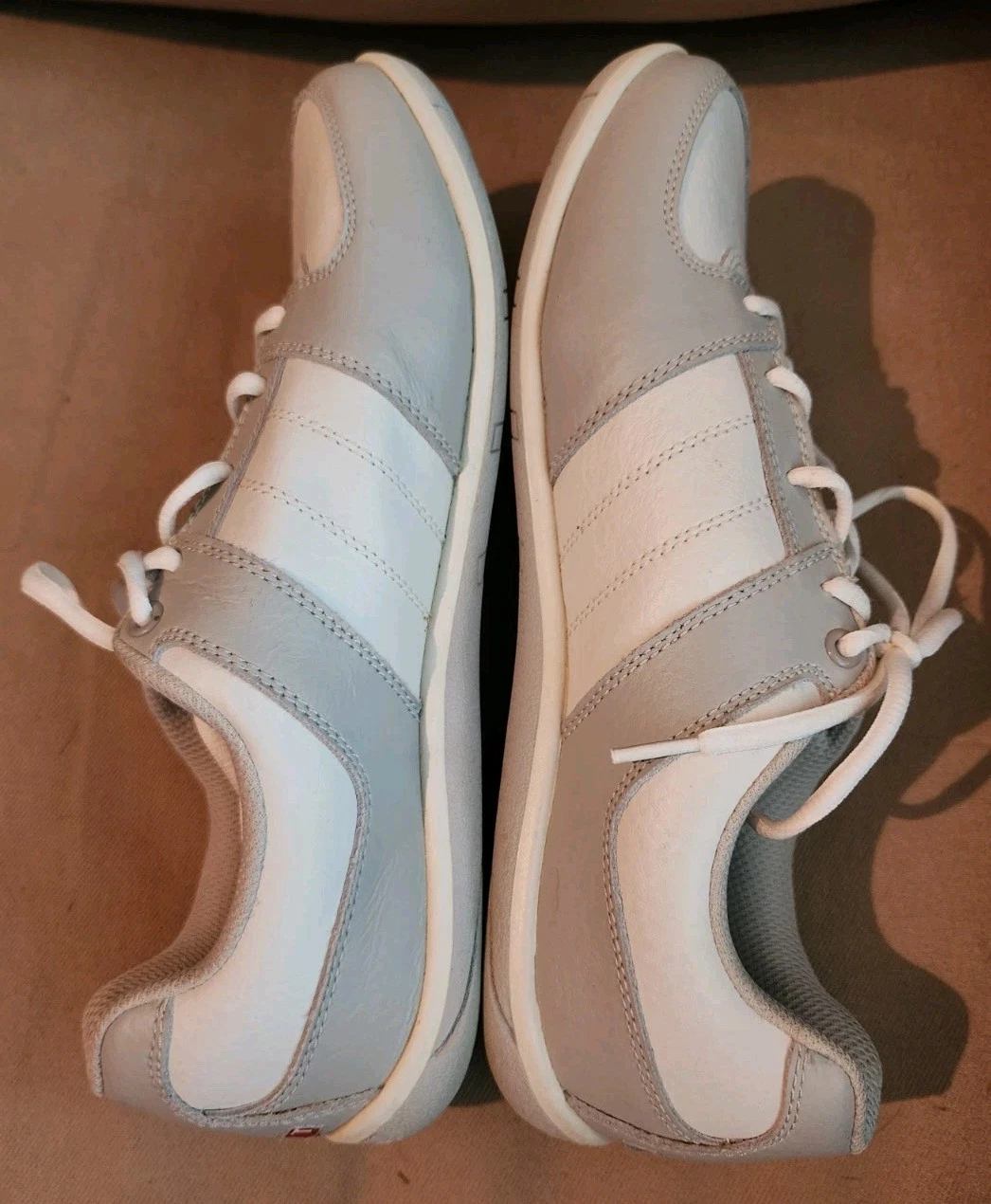 True Linkswear True Vegas Golf Shoes   White Light Grey Size 9