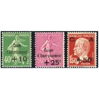 DAMPING BOXES N°253 TO 255 NEW STAMPS** FROM FRANCE YEAR 1928