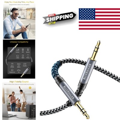 Lifetime  20FT Gold Plated Aux Cable for Superior Sound Quality