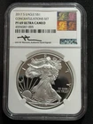 2017-S $1 SILVER AMERICAN EAGLE Congratulation Set NGC PF69-MERCANTI Hand Signed