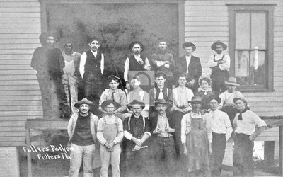 Citrus Orange Fruit Packer Fullers Florida FL - Reprint