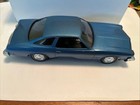 1974 Oldsmobile Cutlass Plastic Promo Model By Johan 1/25 Scale With Box Blue