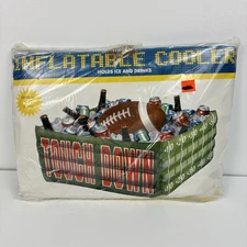 New Touch Down Inflatable Drink Cooler Football 29.5" x 14"