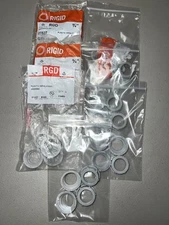 28× 3/4” Rigid Plastic Insulating Bushings – Halex RGD 27527 – New Packs