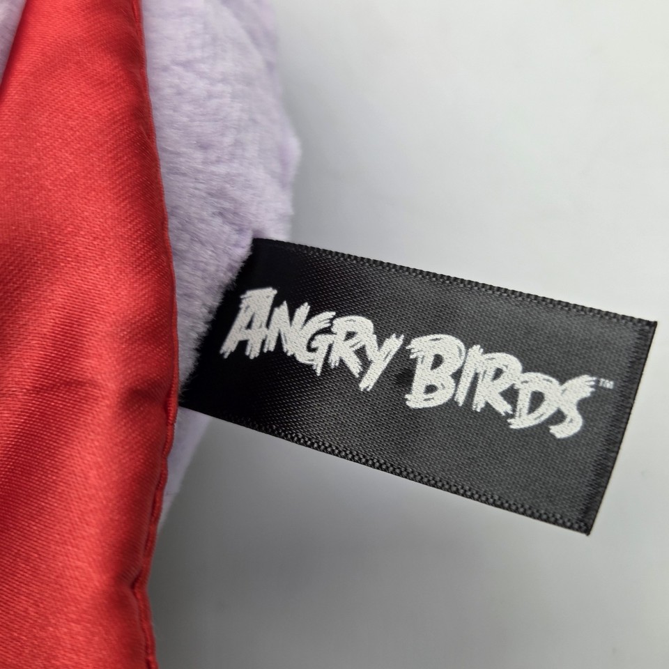 Angry Birds Space Lazer Bird Plush Toy Purple Red Cape Good Stuff Toys ...