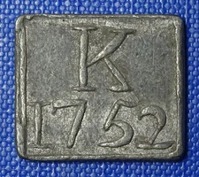 Scotland, Kinloss, Morayshire, 1752, Communion Token - Read!