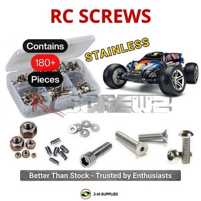 RCScrewZ Stainless Screw Kit tra006 for Traxxas Nitro Rustler 2.5 44096-3 | KIT