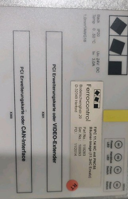 #ad Ferrocontrol FIPC 11.14 HC PNC55 Baumer Image #118283 $1100.00