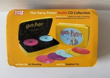 Harry Potter Audio Books CD 1-5 Stephen Fry Steel Tin Case Edition Complete Set