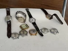 New ListingLot Of 10 Vintage Man’s Timex Watches  ( Parts Only )