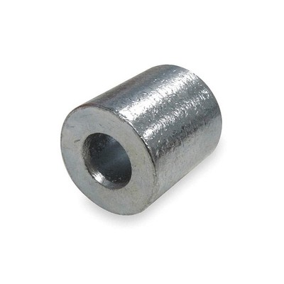 DAYTON 2VKC6 Wire Rope Stop Sleeve,3/32in,Almnm,PK 50 2VKC6