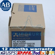 One Mitsubishi HC-KF43BK HCKF43BK Servo Motor New In Box Expedited Shipping