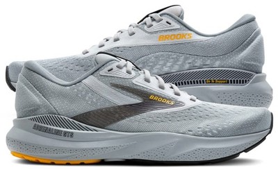 Brooks Adrenaline GTS 24 Mens Alloy/White/Gold Sizes 9 D  display picture 1