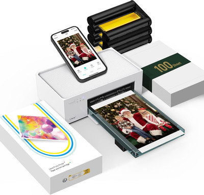 4X6'' Photo Phone Printer Full-Color Photo Portable Instant Photo Iphone Android