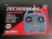 ACOMS TECHNIPLUS AP202 27Mhz Transmitter + receiver 2 servos  full kit FREEPOST 