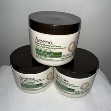 3 Aveeno Daily Moisturizing Cream with Prebiotic Oat Shea Butter 20 oz Sealed
