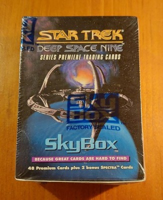 1993 SKYBOX STAR TREK DEEP SPACE NINE LIMITED EDITION SET - 48 CARDS SEALED