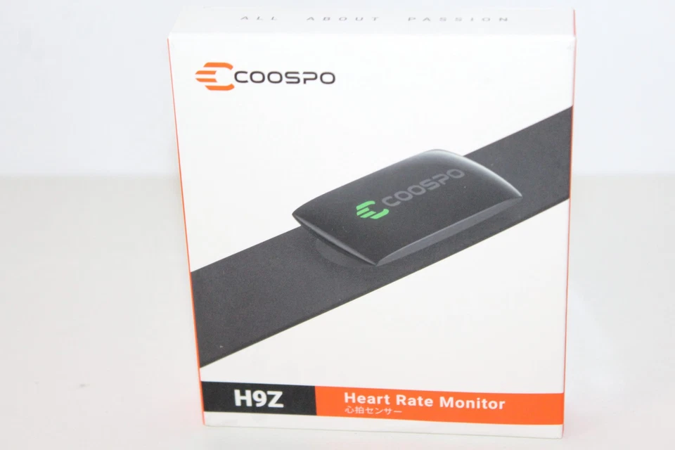 COOSPO H9Z Herzfrequenz-Brustgurt Wiederaufladbar Bluetooth 5.0 Neu Rechnung - Bild 1 von 4