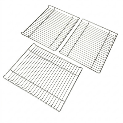 3er Set - Original Hotpoint Ofengitter Ablagen 46 x 36 x 2 cm