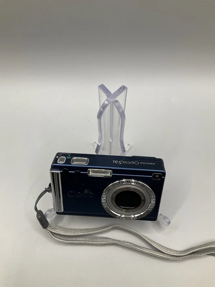 Pentax Optio S5i / Kamera / Digitalkamera / Blau - Bild 3 von 4