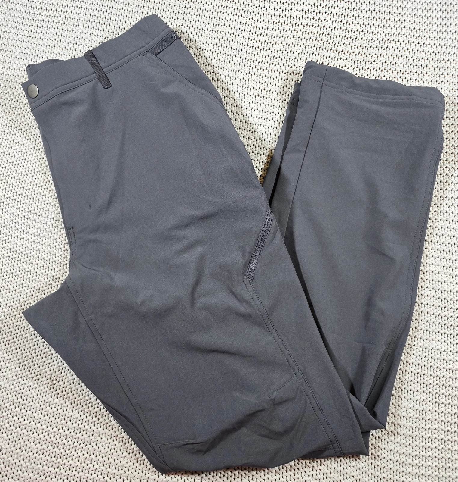 Orvis Pro Approach Pants Men Sz 36x32 Ash Gray Stretch UPF 50+ Outdoor