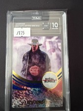 2025 Topps Universe WWE #210 Undertaker Blue Pulse /175 TAG 10 GEM MINT