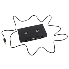 Cassette Tape Adapter 3.5mm AUX Audio Cassette Tape Adapter Play Music CD Player