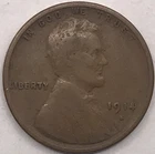 1914-S Lincoln Wheat Cent ~ VG
